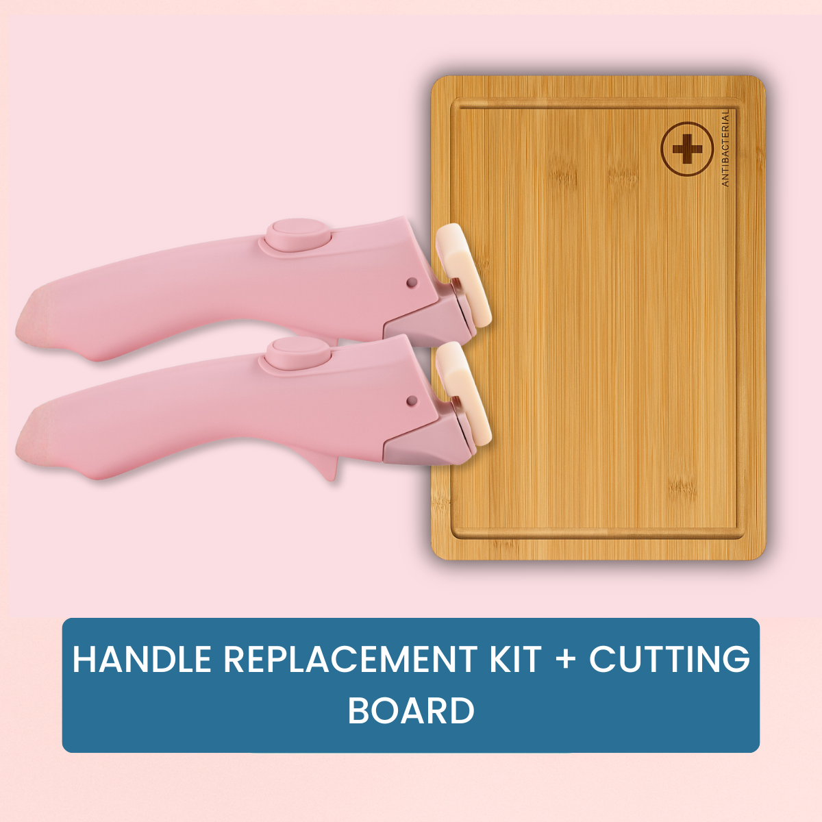 Handle Replacement Kit + Cutting Board