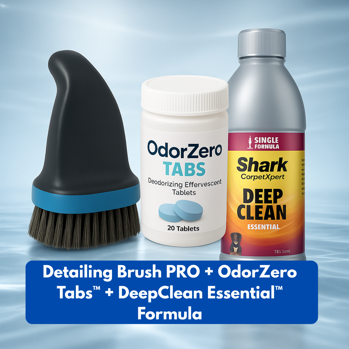 PREMIUM PACK - DEEP CLEANING + OLORZERO TABLETS + MULTIPURPOSE BRUSH