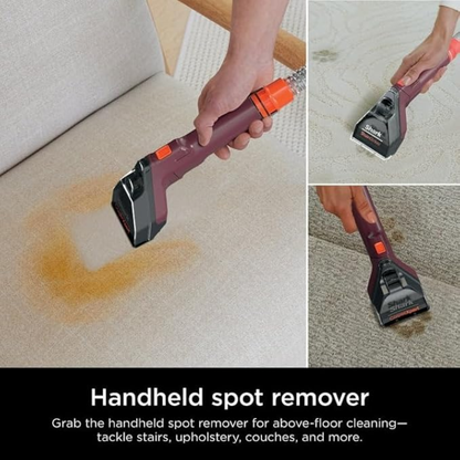 DeepClean™ Vacuum – Removes stains, odors, and moisture in minutes