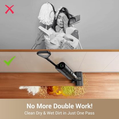 EverClean™ Vacuum – Vacuums, mops, and cleans itself. That easy.