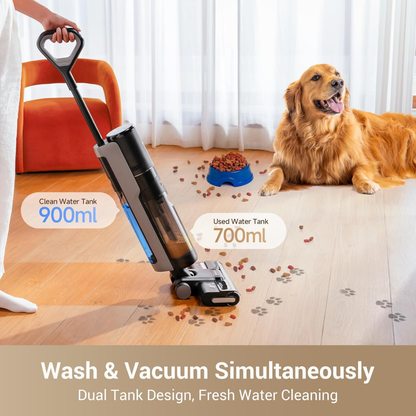 EverClean™ Vacuum – Vacuums, mops, and cleans itself. That easy.