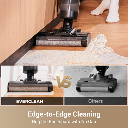 EverClean™ Vacuum – Vacuums, mops, and cleans itself. That easy.