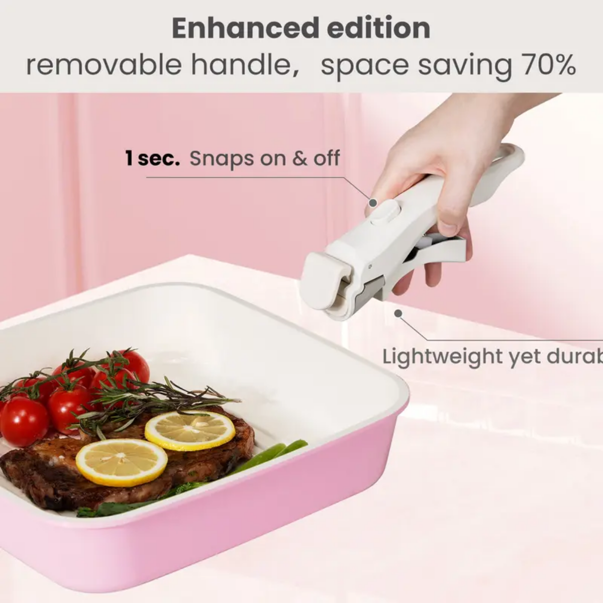 PureCook™ Ceramic Cookware Set – 22-Piece Edition