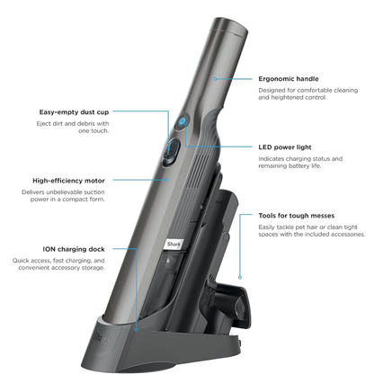 ProClean™ Vacuum – Compact design, unmatched cleaning power.