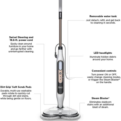 TrueClean™ Steam Mop – Perfect Floors Without Re-Cleaning