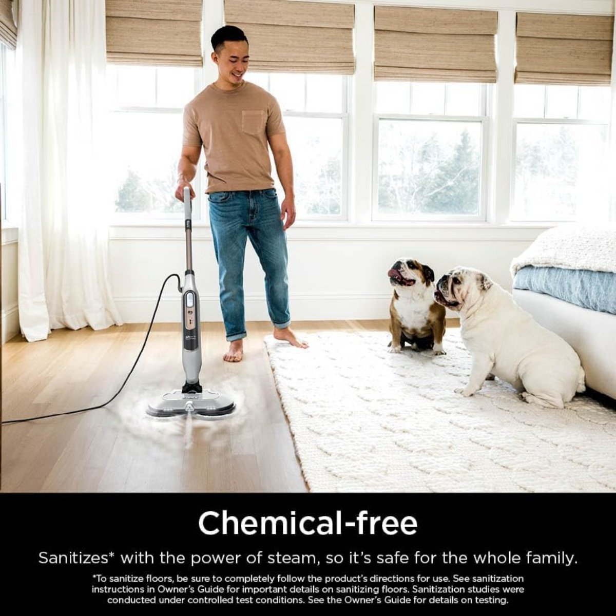 TrueClean™ Steam Mop – Perfect Floors Without Re-Cleaning