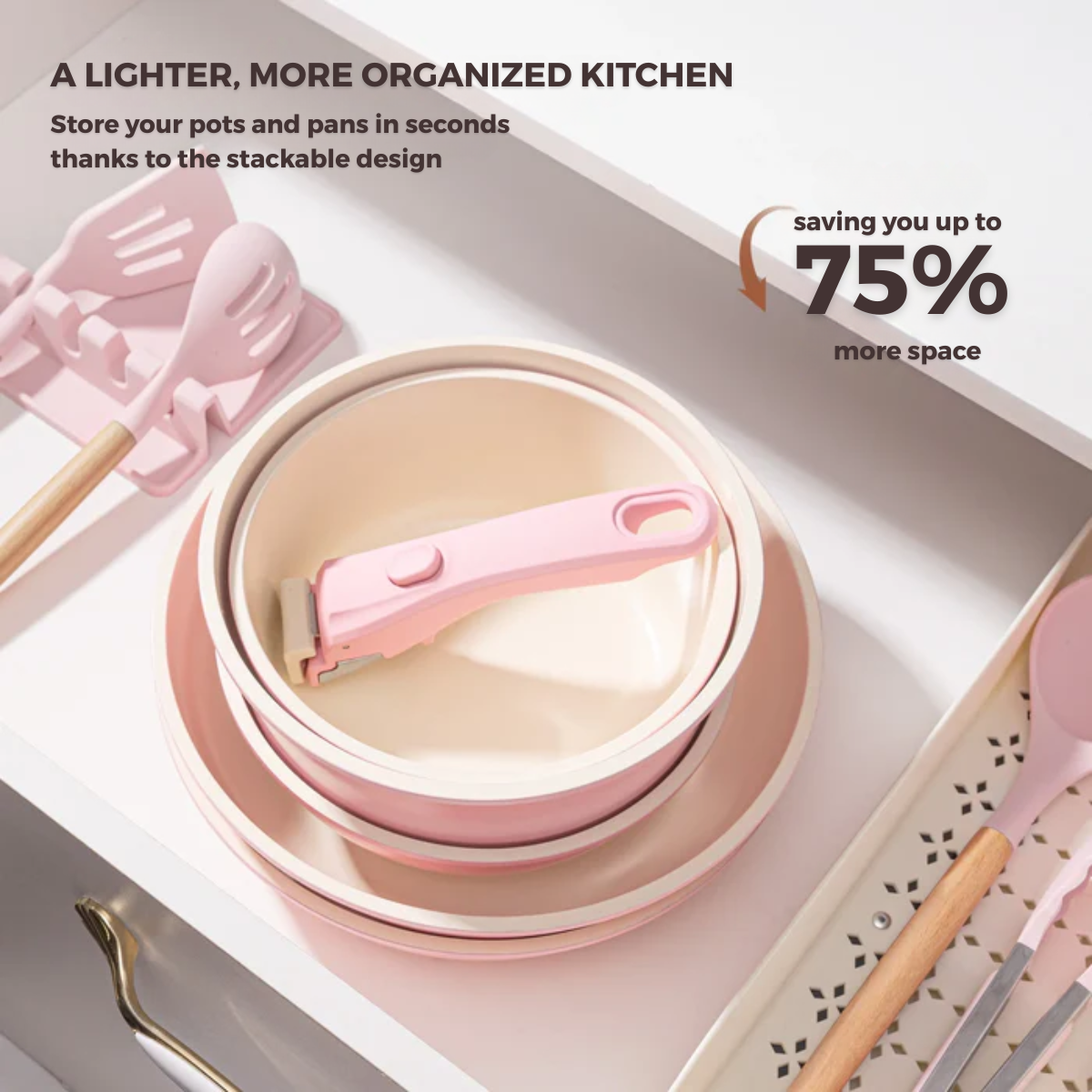 ZenCook™ Ceramic Cookware Set – 20 Pieces